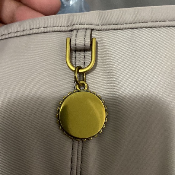 Pre❤️ Fossil Gray Nylon Organizer Bag Insert - Picture 7 of 7